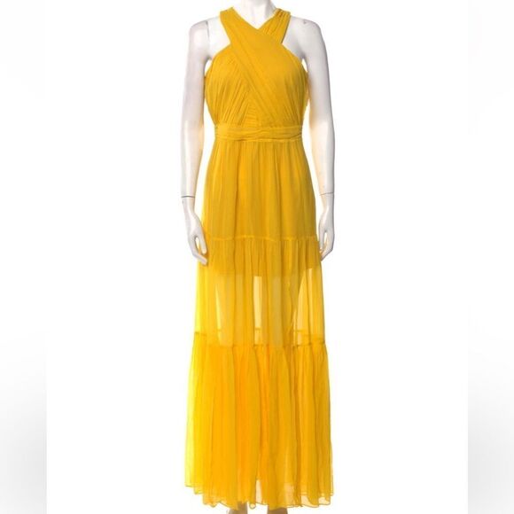 Veronica Beard Silk Maxi Dress - Picture 1 of 4